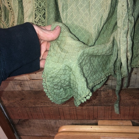 💕 TRADED💕♥️HP♥️Free People flowy embroidered romper - Picture 4 of 7